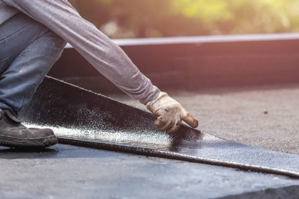 Professional Emergency Waterproofing technician working in Wilmette, IL